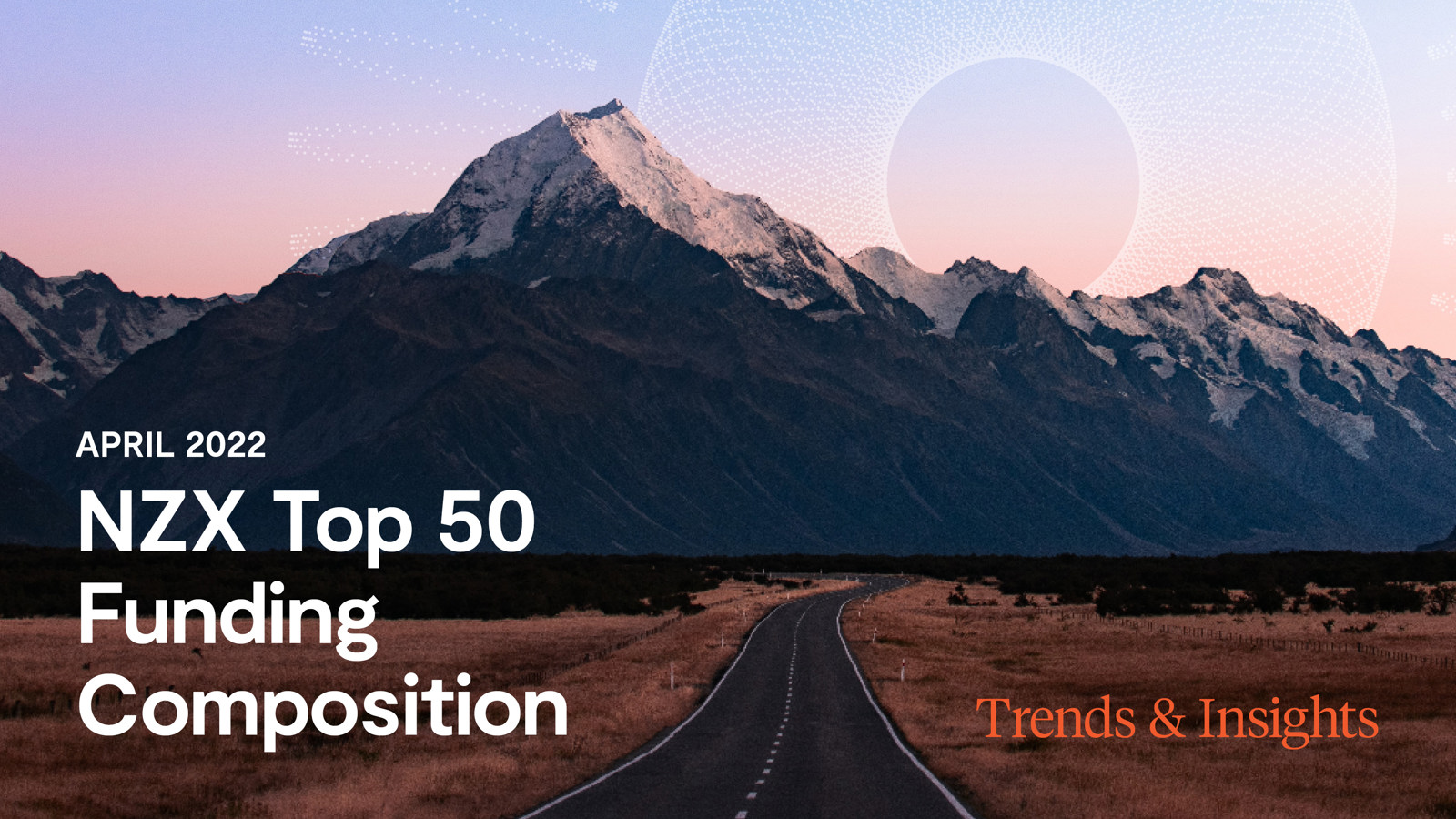 NZX Top 50 Funding Composition publication social post
