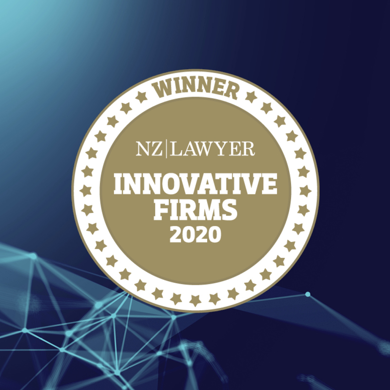 2020 nz lawyer innovative firm graphic